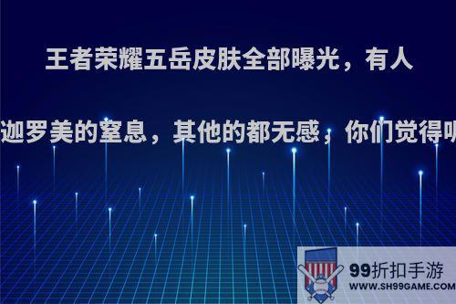 王者荣耀五岳皮肤全部曝光，有人说迦罗美的窒息，其他的都无感，你们觉得呢?